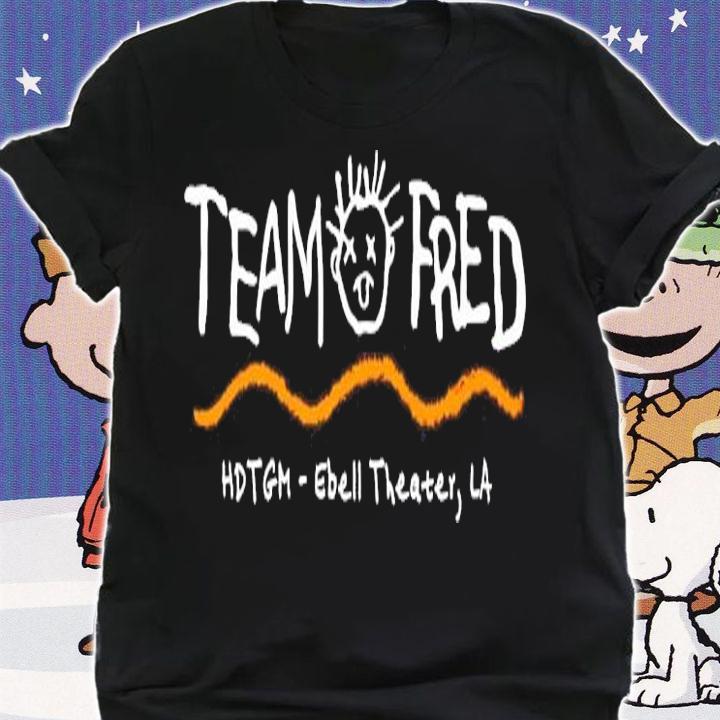 Team Fred shirt, sweater hoodie and tank top t-shirt