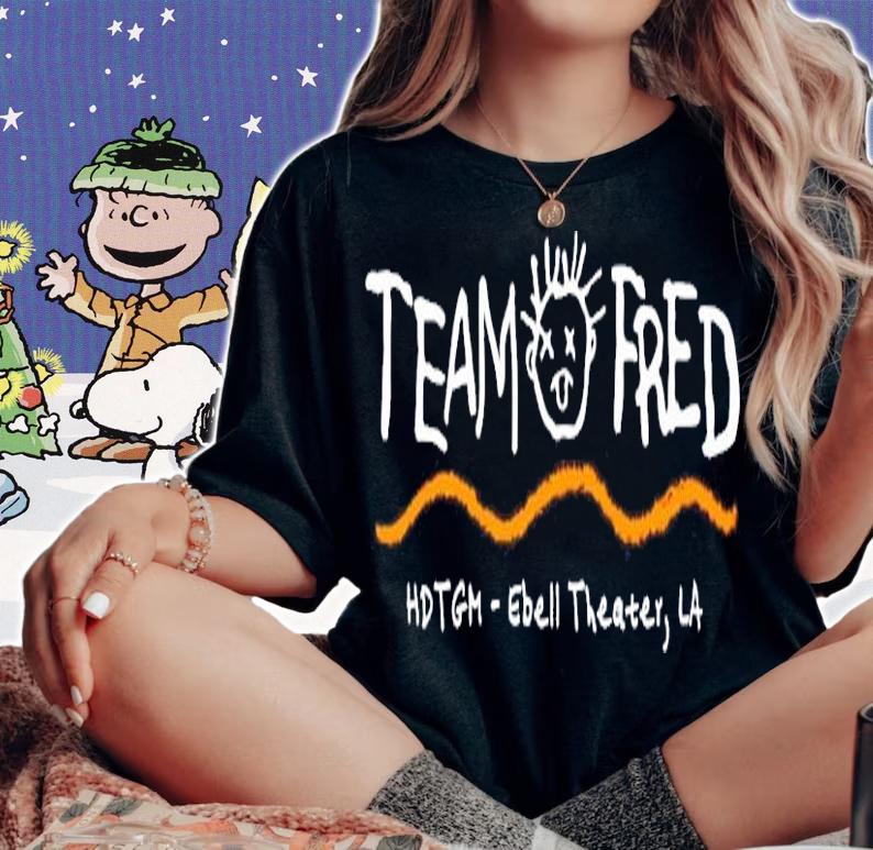 Team Fred shirt, sweater hoodie and tank top t-shirt