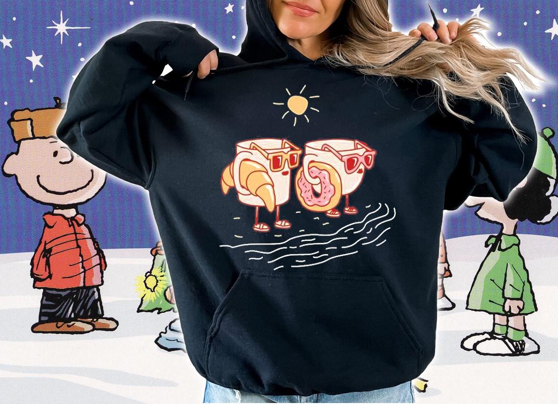 Cups On The Beach Summer Day T-Shirt t-shirt hoodie