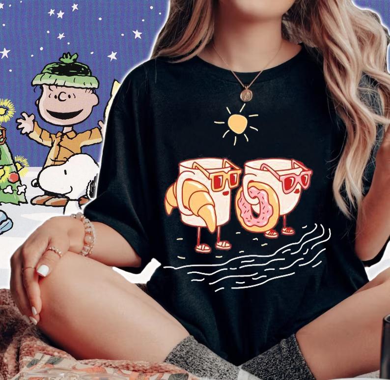 Cups On The Beach Summer Day T-Shirt t-shirt woman shirt