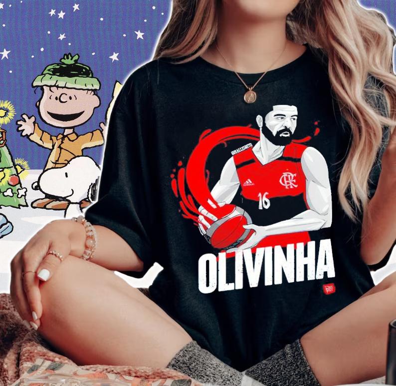 Flamengo Olivinha #16 Basketball Shirt t-shirt woman shirt