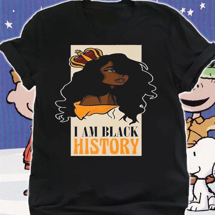 I Am Black History African American Black History T-Shirt t-shirt shirt