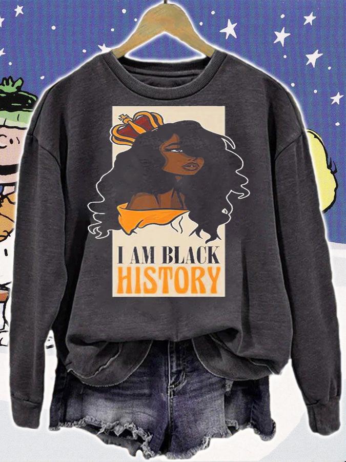 I Am Black History African American Black History T-Shirt t-shirt sweatshirt