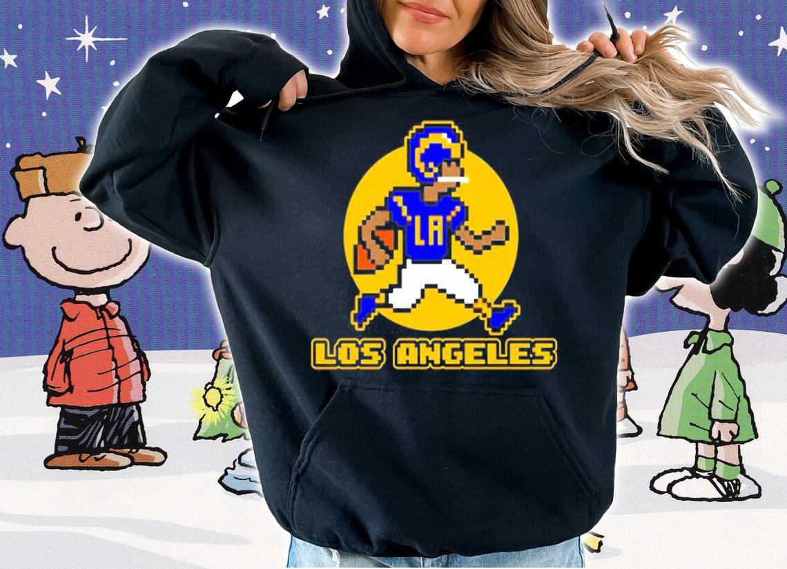 Los Angeles Football 8 Bit T-Shirt t-shirt