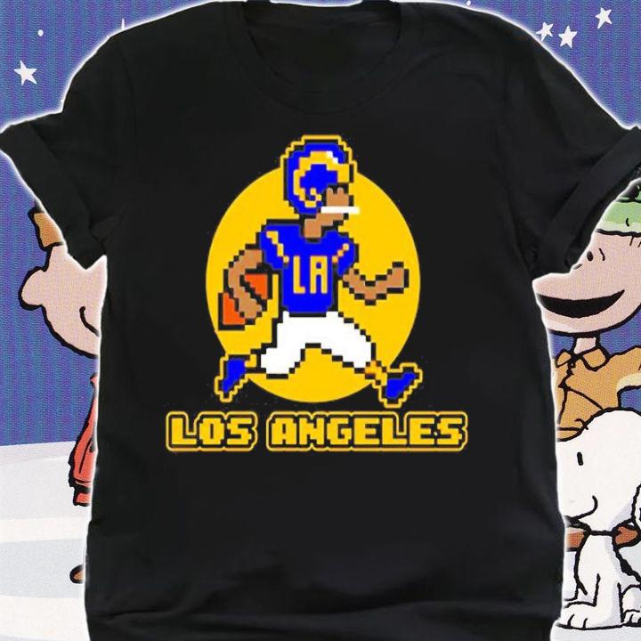 Los Angeles Football 8 Bit T-Shirt t-shirt