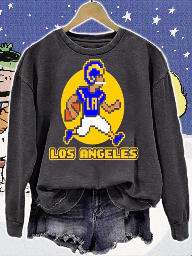Los Angeles Football 8 Bit T-Shirt t-shirt