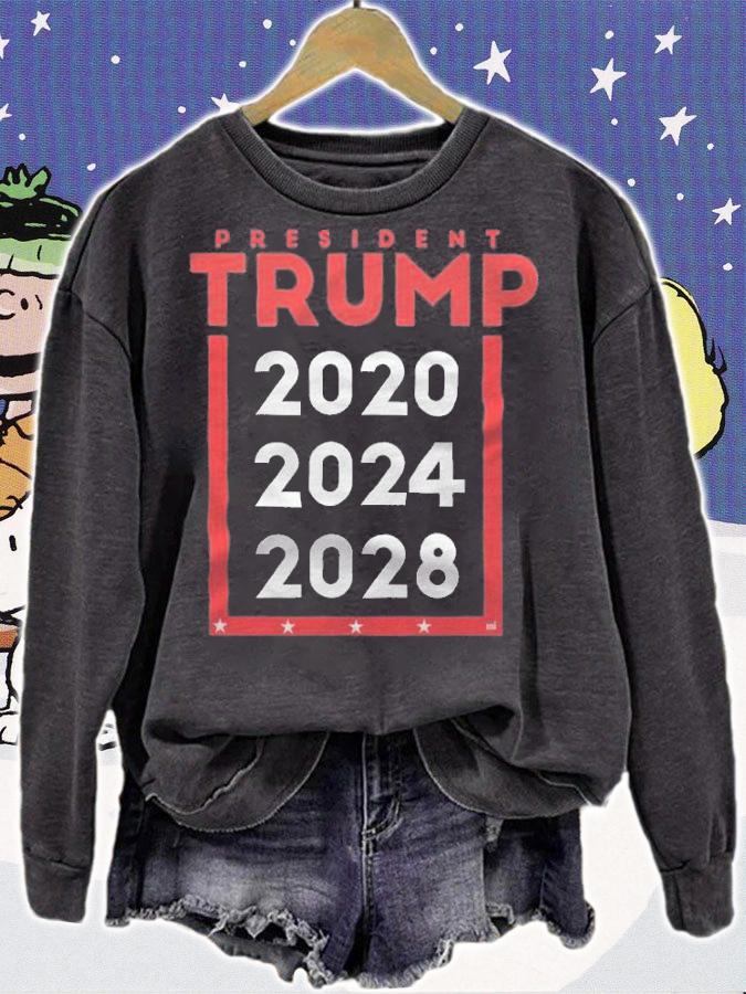 My President Trump 2020 2024 2028 Election Vote POTUS T-Shirt t-shirt sweatshirt