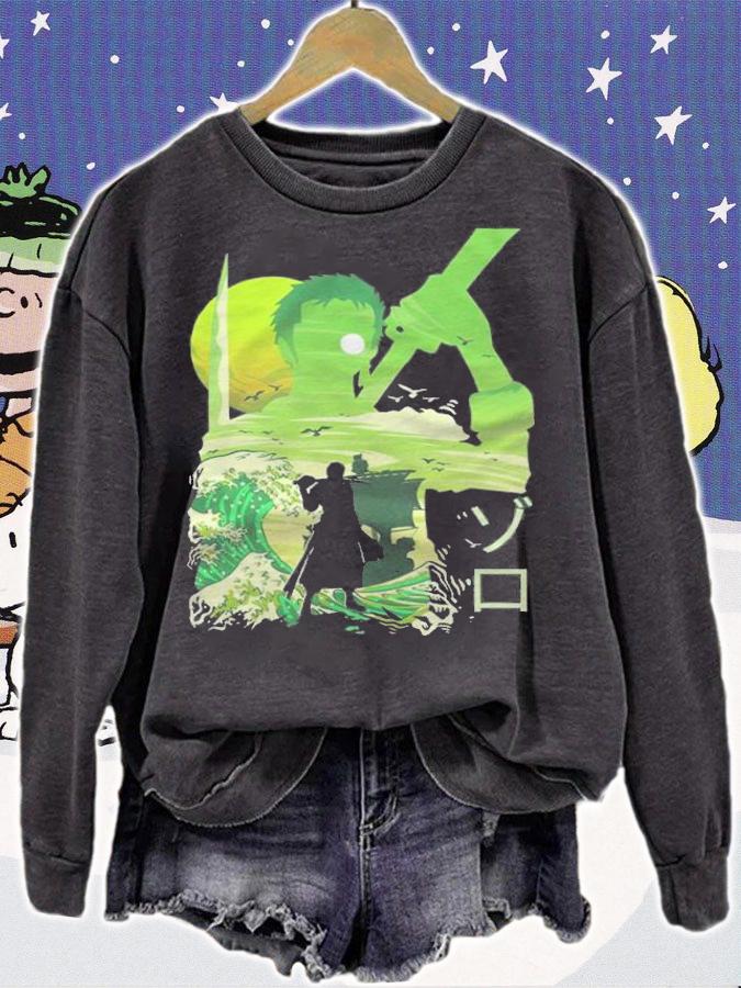 One Piece Zoro Japanese style T-shirt t-shirt