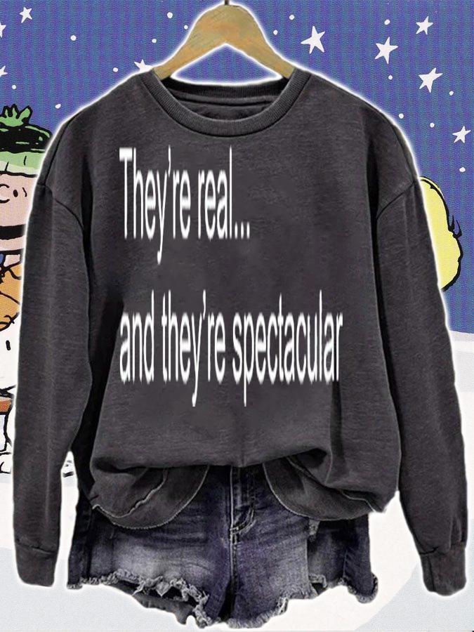Roz In Real Life they're real and they're spectacular shirt t-shirt
