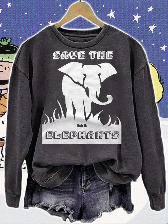 Save The Elephants Shirt Africa Conservation Anti-Poaching Shirt t-shirt