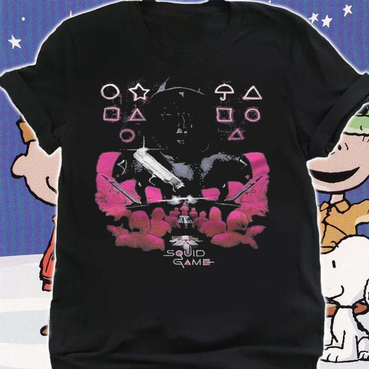 Squid Game faceless fiends T-shirt t-shirt