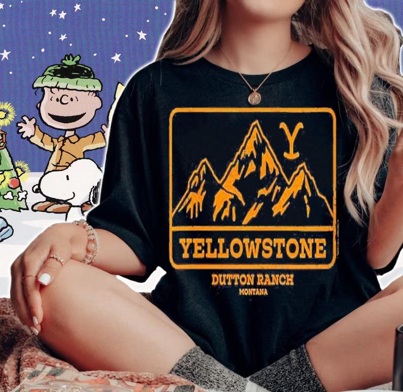 Womens Yellowstone Dutton Ranch Outdoor Shirt t-shirt