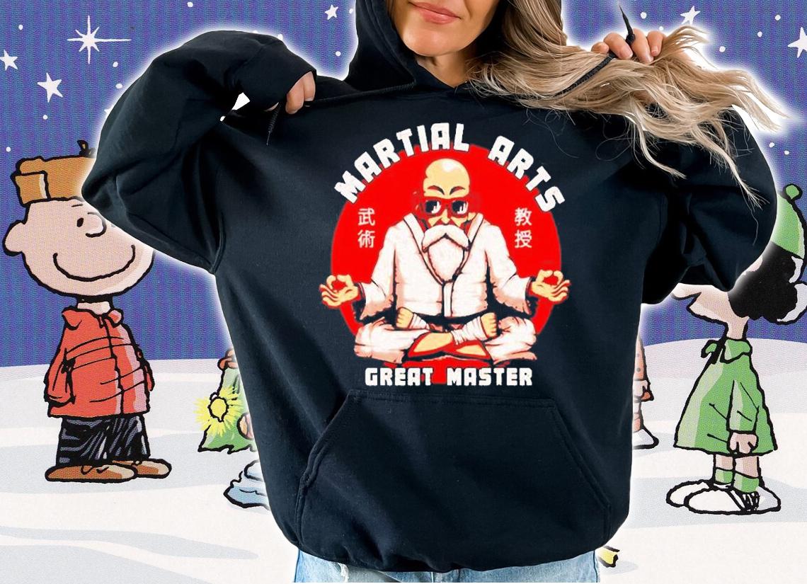 Dragon Ball Martial Arts Great Master Roshi T-Shirt t-shirt hoodie