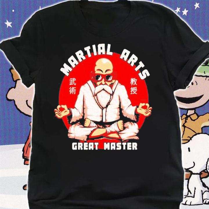Dragon Ball Martial Arts Great Master Roshi T-Shirt t-shirt shirt