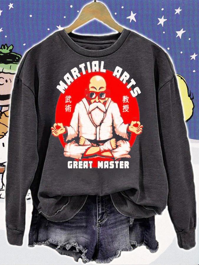 Dragon Ball Martial Arts Great Master Roshi T-Shirt t-shirt sweatshirt