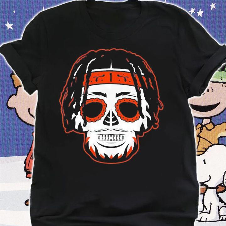Ja'marr Chase Sugar Skull Shirt t-shirt