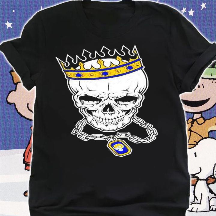 Los Angeles Rams Skull Rock With Crown T-Shirt t-shirt shirt