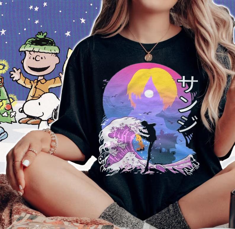 One Piece Vinsmoke Sanji Japanese style T-shirt t-shirt