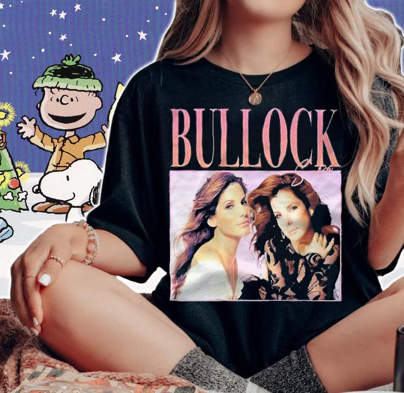 Sandra Bullock 90s T-shirt t-shirt woman shirt