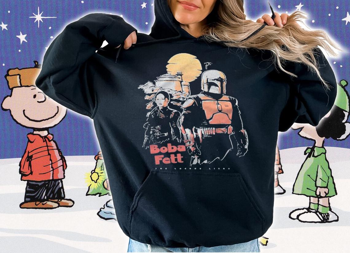 The Book of Boba Fett sunset Outlaws 2022 T-shirt t-shirt hoodie