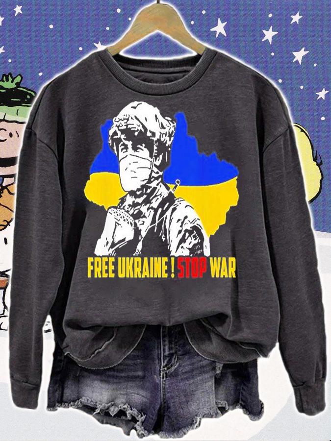 Ukrainian Lover Free Ukraine I Stand With Ukraine Flag Free Ukraine T-Shirt t-shirt sweatshirt