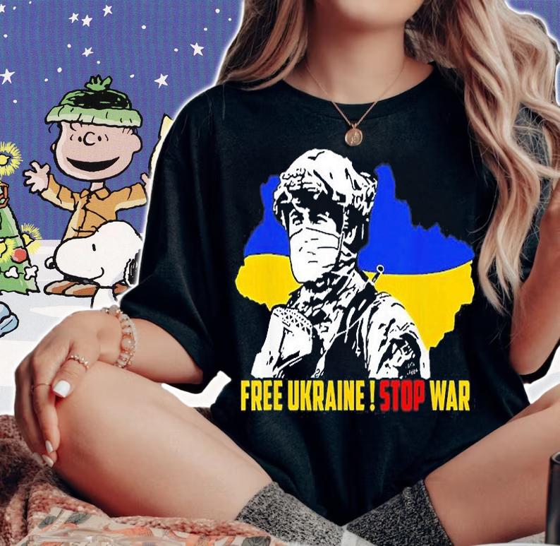 Ukrainian Lover Free Ukraine I Stand With Ukraine Flag Free Ukraine T-Shirt t-shirt woman shirt
