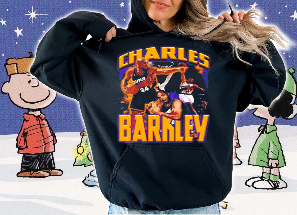 Charles Barkley Phoenix Sun basketball shirt t-shirt hoodie