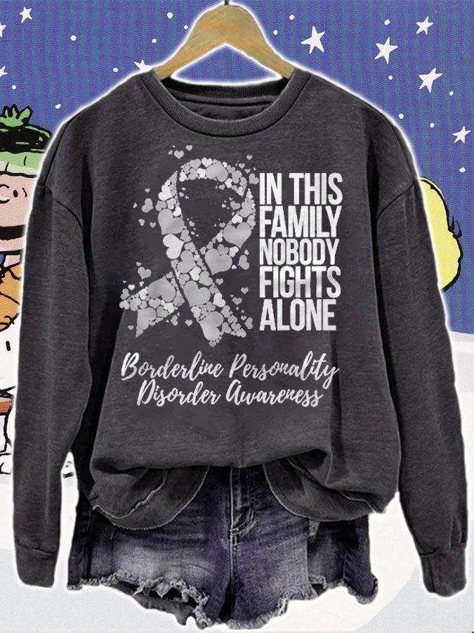 Family Support Borderline Personality Disorder Bpd Awareness Shirt t-shirt sweatshirt