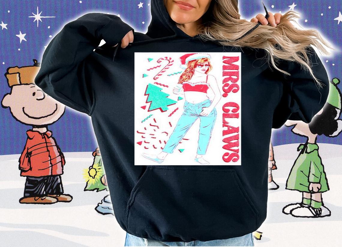 Mrs. Claws Christmas Shirt t-shirt hoodie