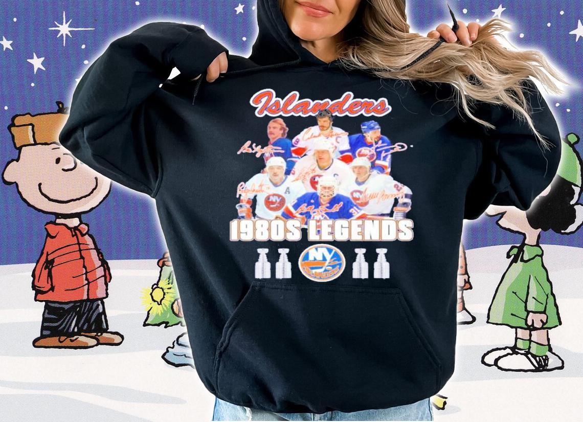 New York Islanders 1980s Legends Signatures Shirt t-shirt