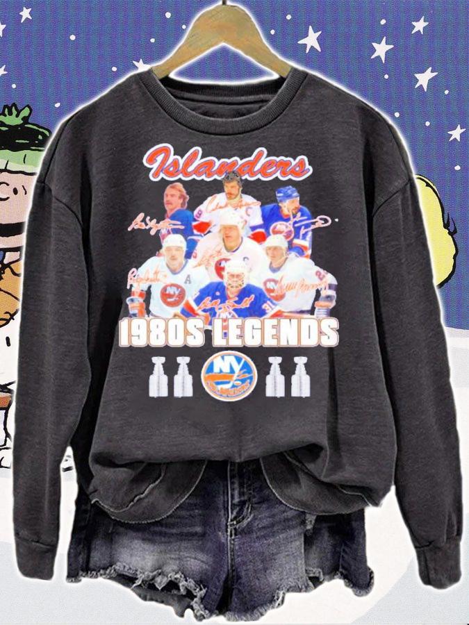 New York Islanders 1980s Legends Signatures Shirt t-shirt