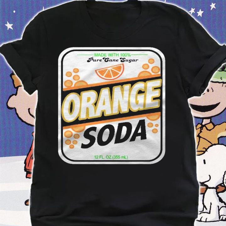 Retro Style Orange Soda Costume Shirt t-shirt shirt