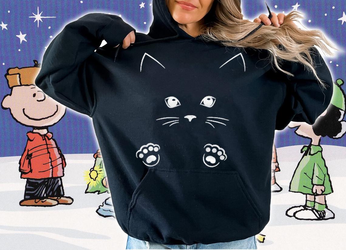 Cat Cuteness Print Super Cute With Paws Design Kitten Lovers T-shirt t-shirt