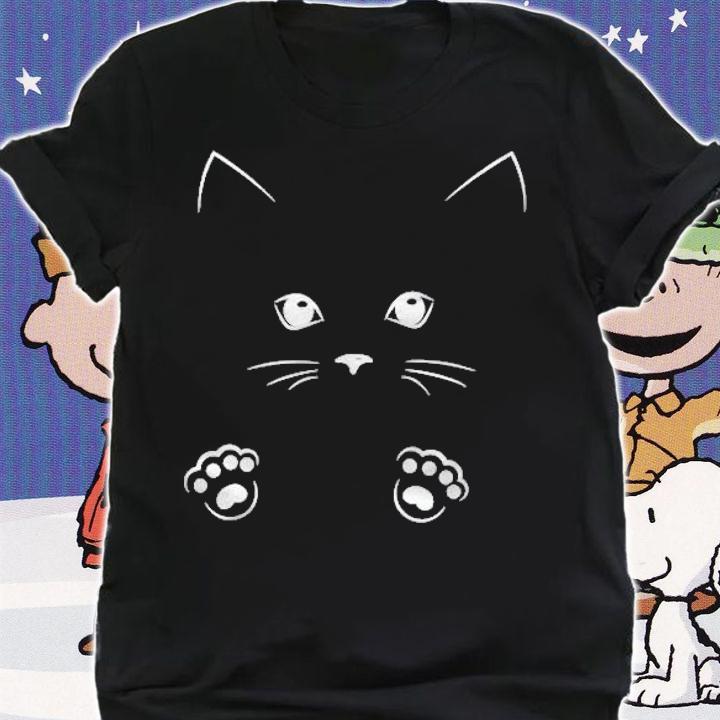 Cat Cuteness Print Super Cute With Paws Design Kitten Lovers T-shirt t-shirt