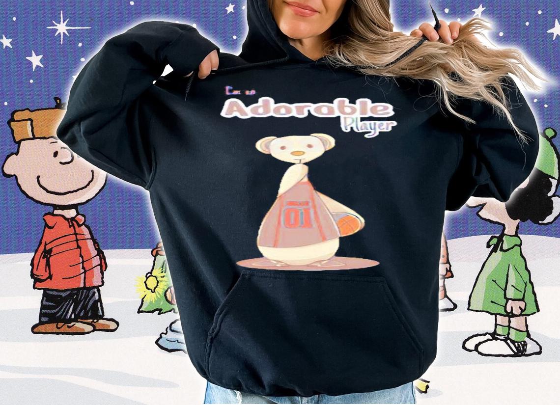 I'm An Adorable Player Melly Playing Basketball Shirt t-shirt hoodie