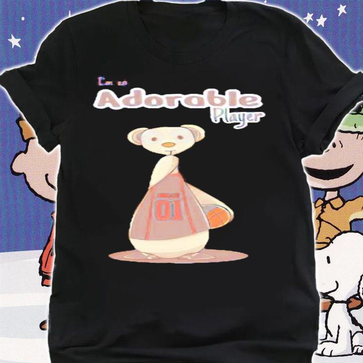 I'm An Adorable Player Melly Playing Basketball Shirt t-shirt shirt