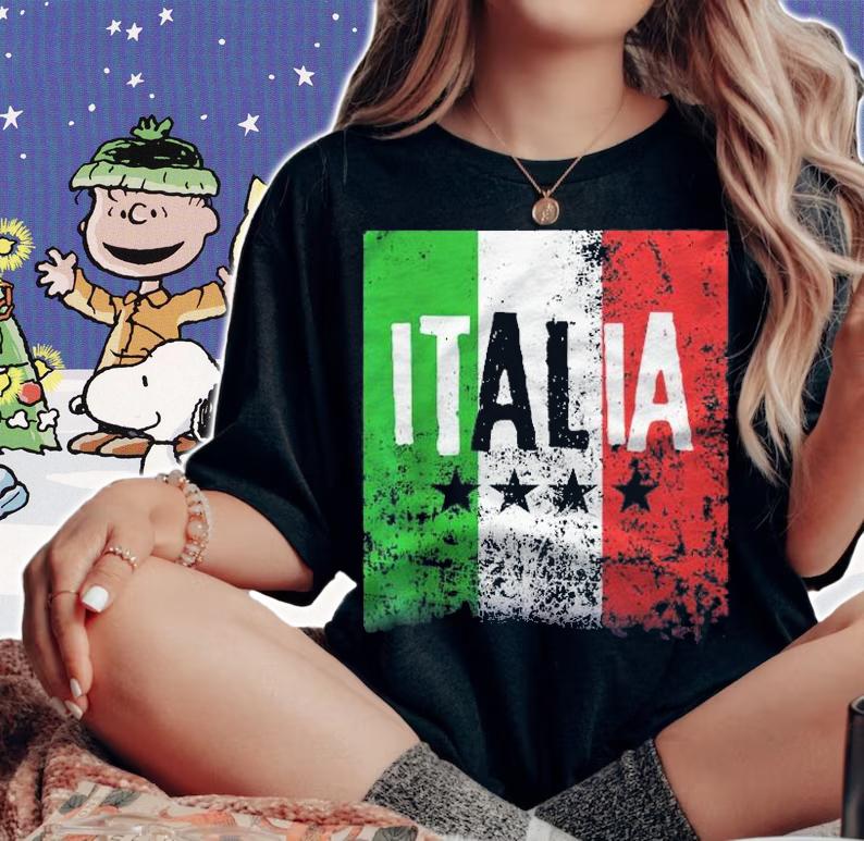 Italy Funny Lovely Italian Gift Shirt t-shirt woman shirt