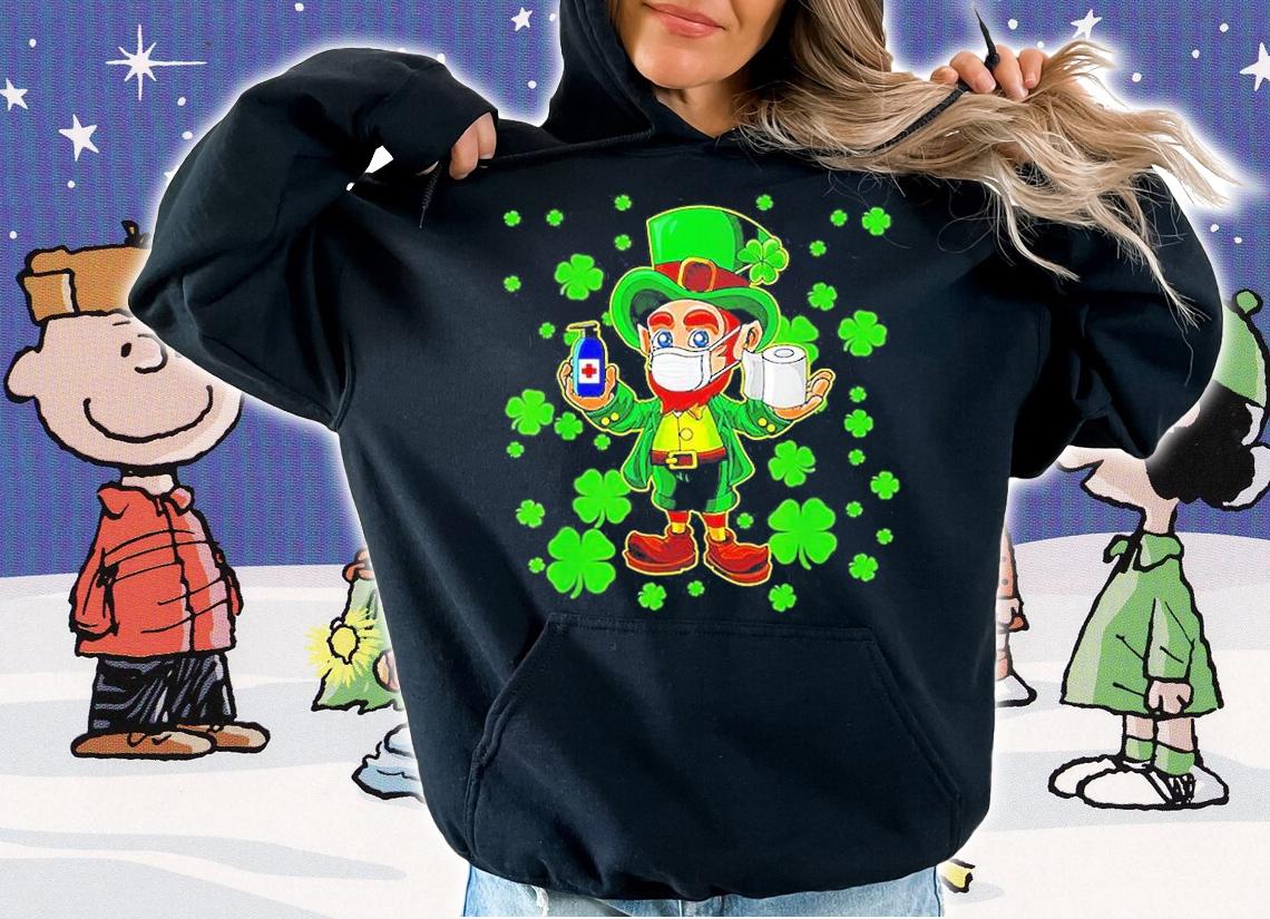 Leprechaun Wearing Mask Saint Patrick's Day T-Shirt t-shirt