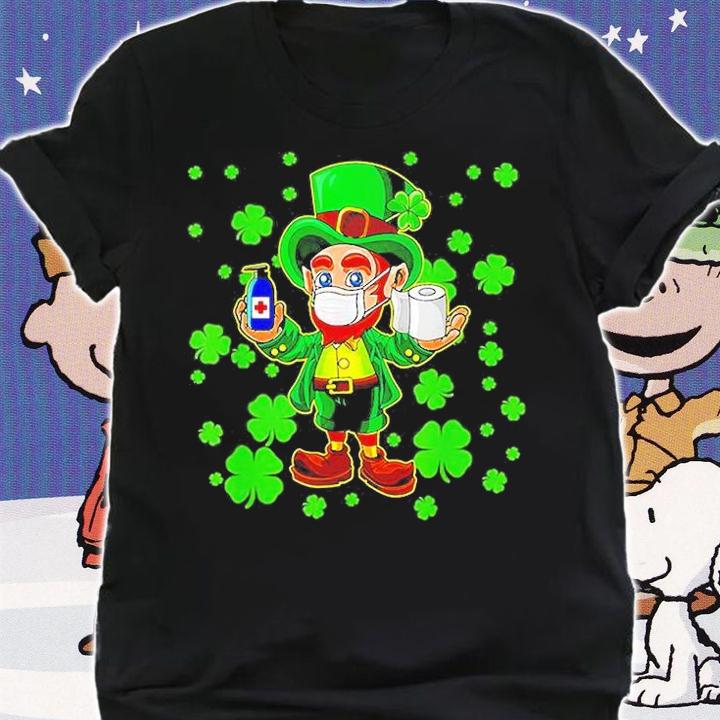 Leprechaun Wearing Mask Saint Patrick's Day T-Shirt t-shirt