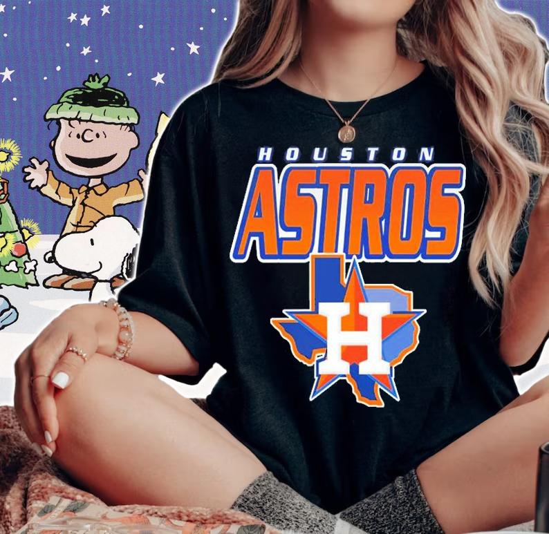 Houston Astros Vintage MLB T-Shirt t-shirt woman shirt