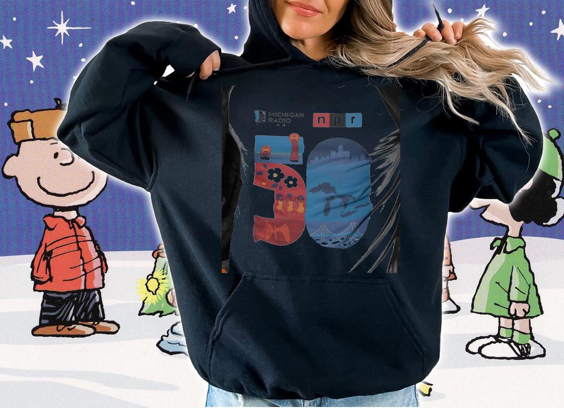Michigan Radio NPR 50th anniversary shirt t-shirt hoodie