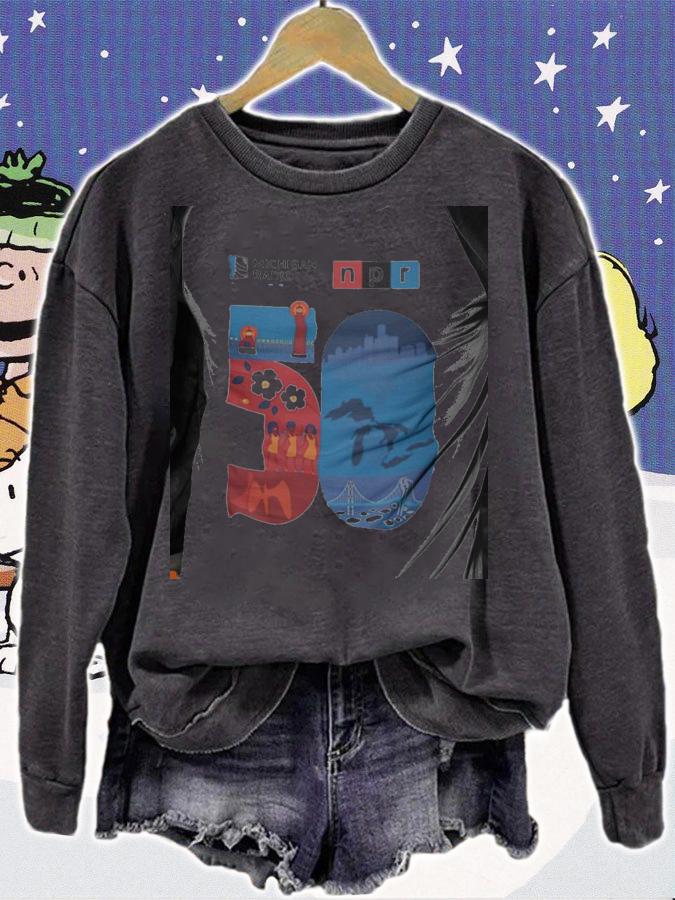 Michigan Radio NPR 50th anniversary shirt t-shirt sweatshirt