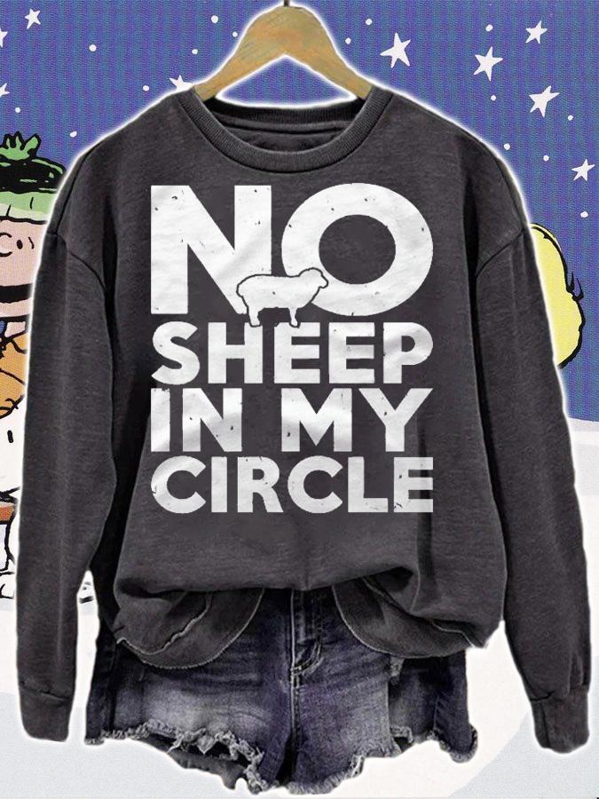 No Sheep In My Circle Vintage Distressed Shirt t-shirt sweatshirt