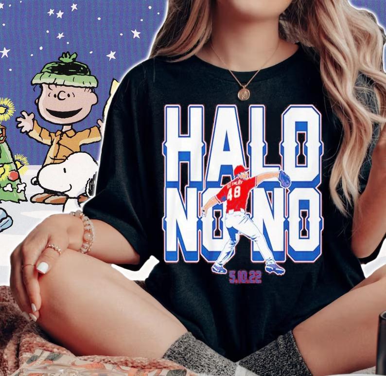 Reid Detmers Halo No-No 5.10.22 Shirt t-shirt woman shirt