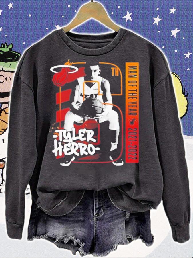 Tyler Herro Miami Heat NBA Sixth Man Of The Year 2022 Shirt t-shirt sweatshirt