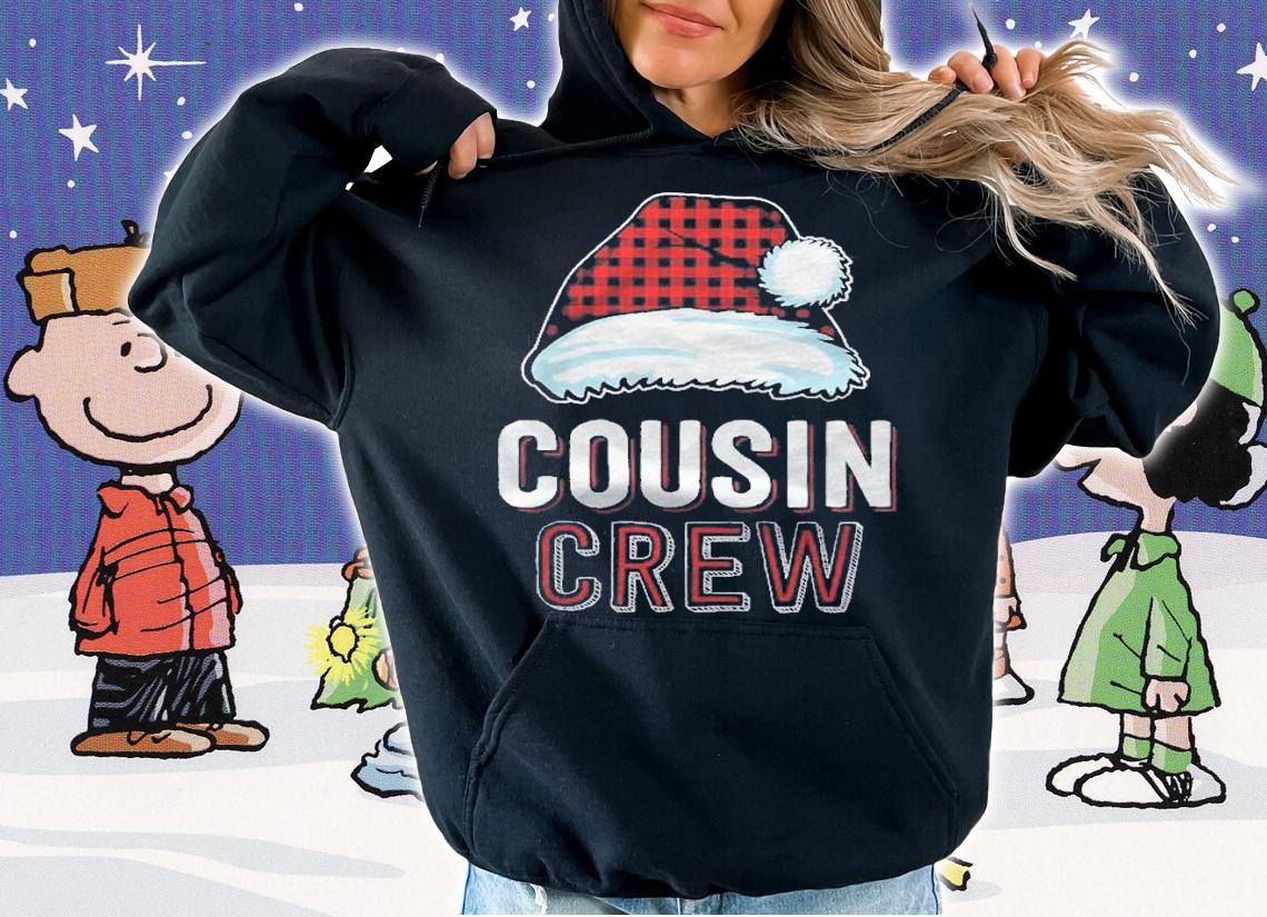 Cousin Crew Plaid Red Family Matching Christmas Pajamas Shirt t-shirt hoodie