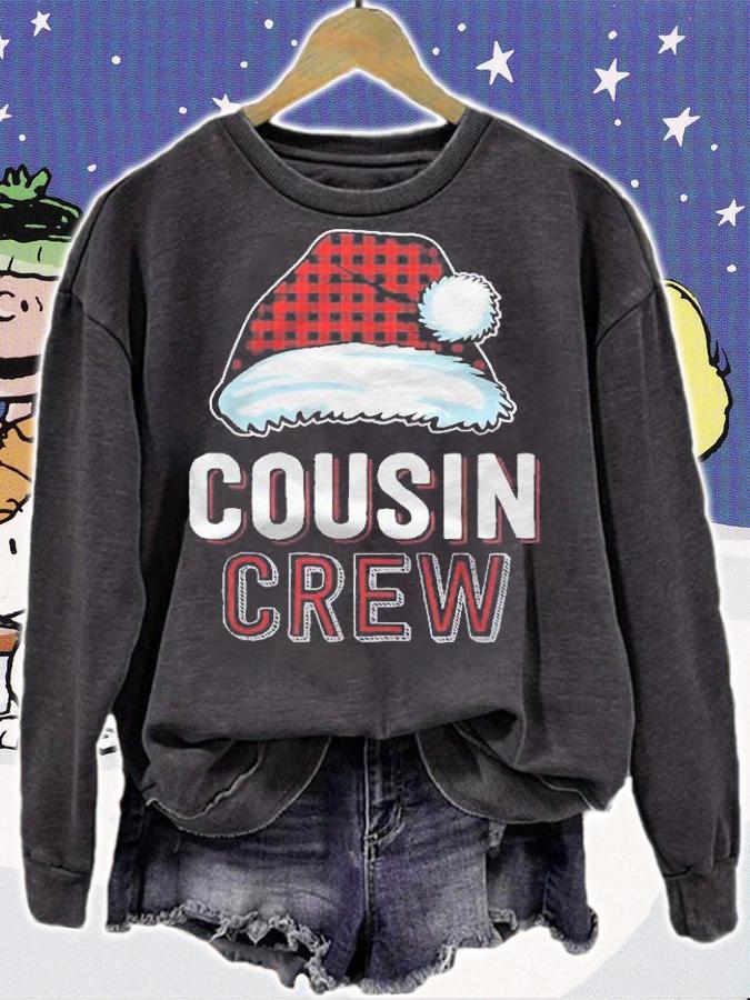 Cousin Crew Plaid Red Family Matching Christmas Pajamas Shirt t-shirt sweatshirt
