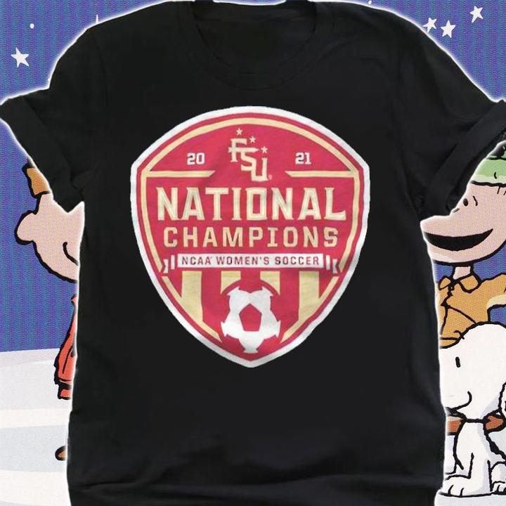 Florida State Seminoles 2021 NCAA Women's Soccer National Champions T-shirt t-shirt shirt
