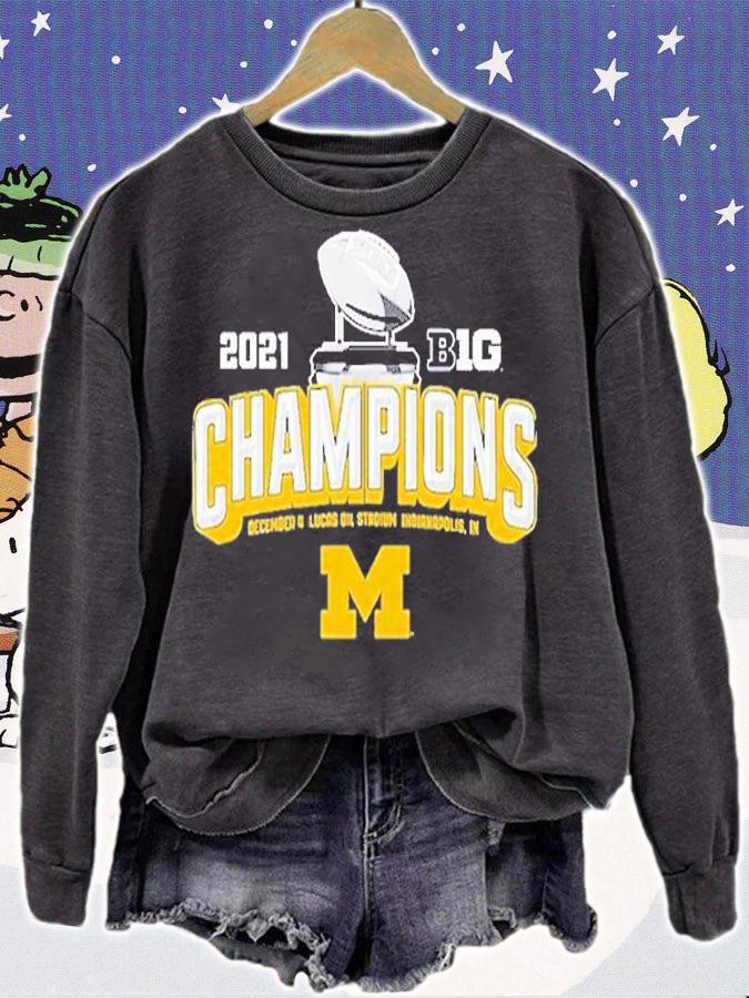 Michigan Big 10 Championship T-Shirt t-shirt sweatshirt