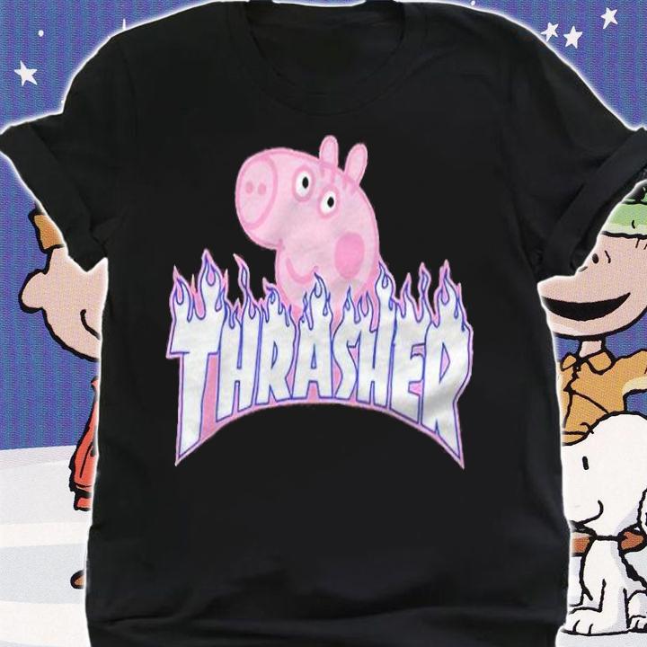 Peppa Pig Thrasher logo T-shirt t-shirt shirt